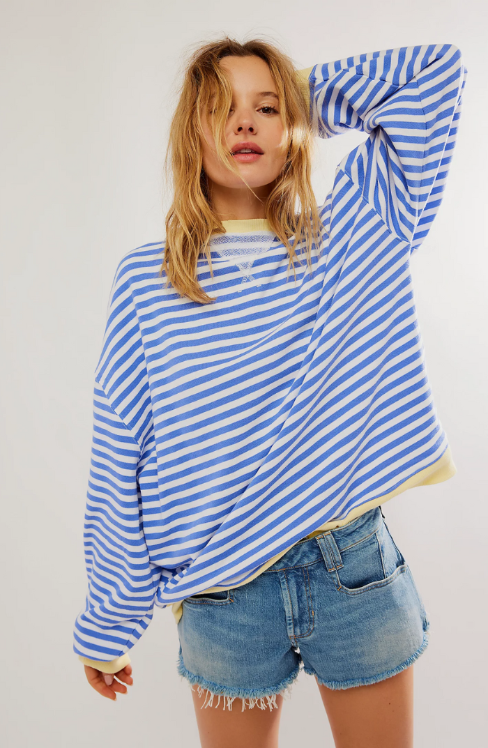 Lucy | Gestreifter Pullover