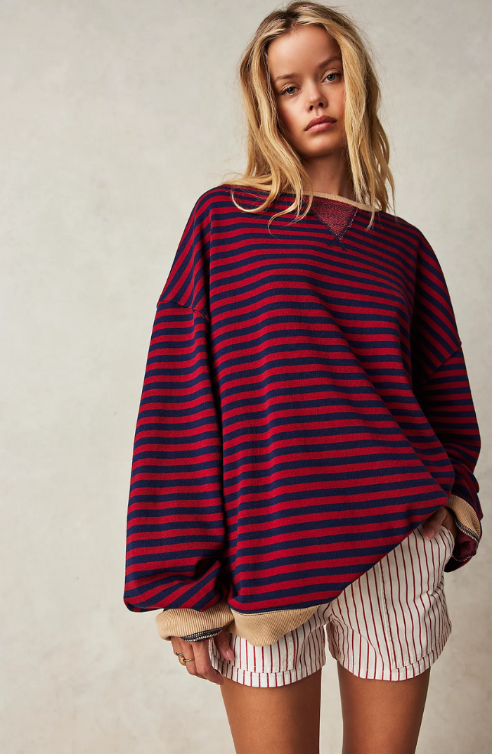 Lucy | Gestreifter Pullover